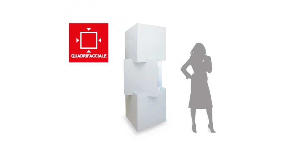 Totem modulare 3 cubi