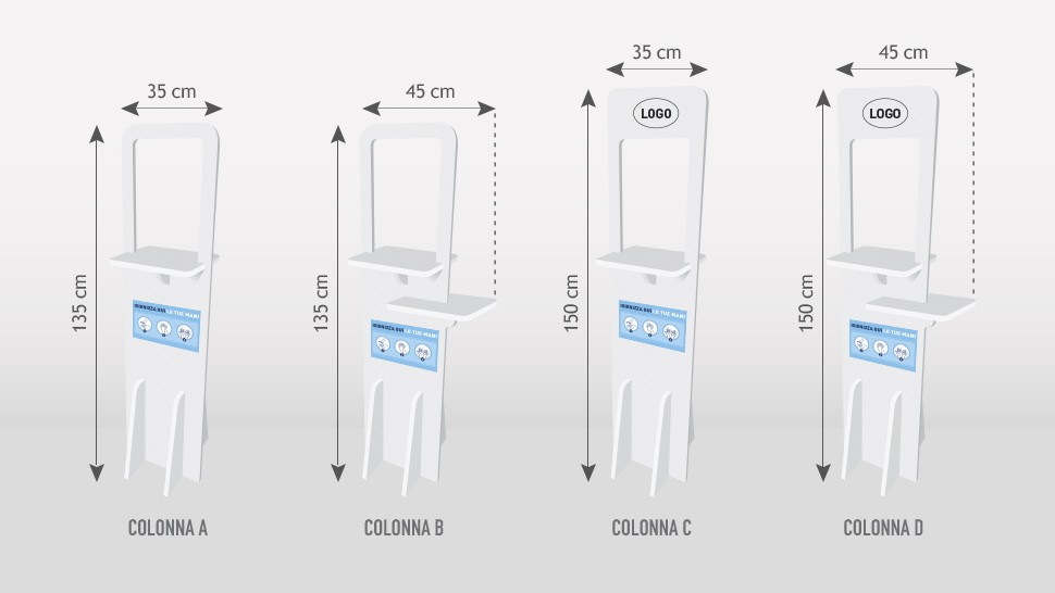 Colonna Porta Dispenser