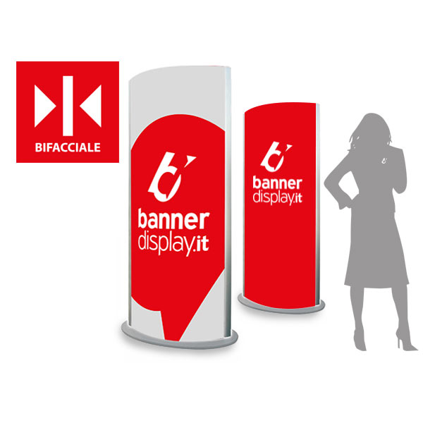 totem ellittico street advertising 