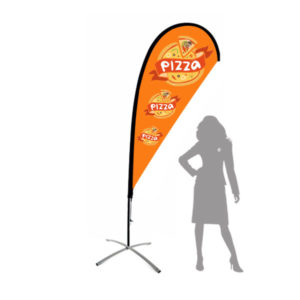 bandiera a goccia medium grafica