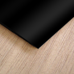 plexiglass nero lucido 5mm